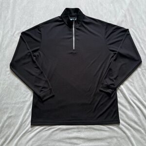 Tall Men's Roundtree & Yorke Performance Mock Neck Quarter-Zip Pullover
